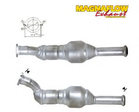 Катализатор MAGNAFLOW 76337D