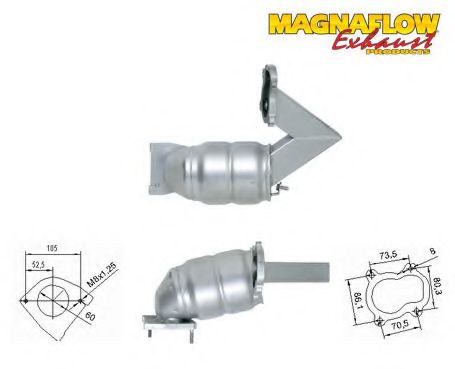 Катализатор MAGNAFLOW 76322D