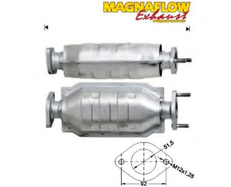 Катализатор MAGNAFLOW 75401