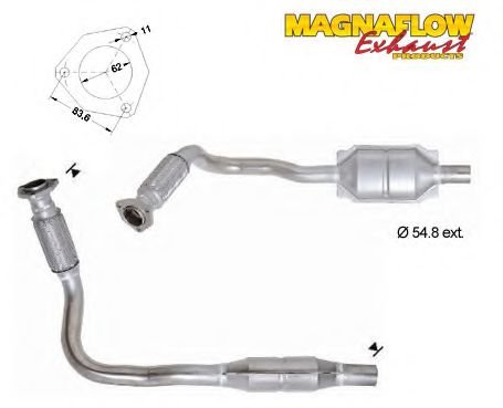 Катализатор MAGNAFLOW 75831D