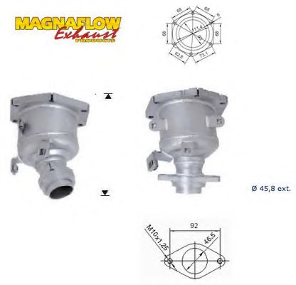 Катализатор MAGNAFLOW 65601