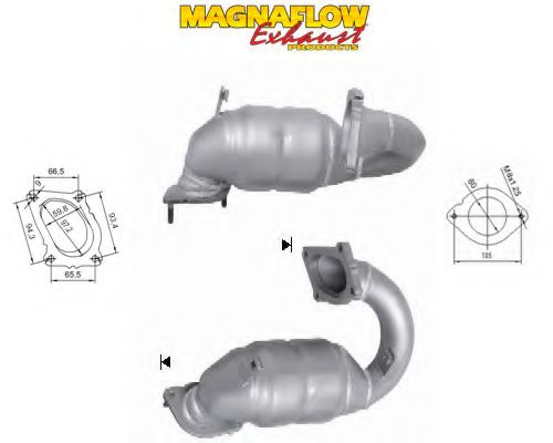 Катализатор MAGNAFLOW 76357D