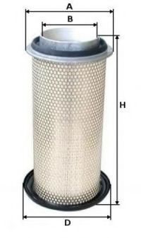 Воздушный фильтр UNIFLUX FILTERS XA1537