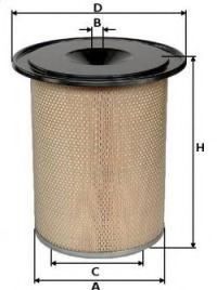 Воздушный фильтр UNIFLUX FILTERS XA1948