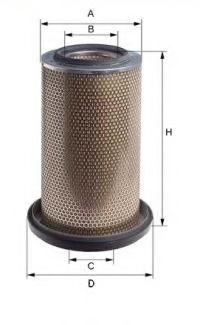 Воздушный фильтр UNIFLUX FILTERS XA2098