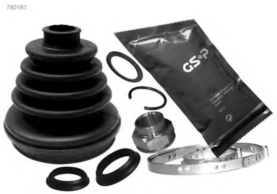 Монтажный комплект, сильфон приводного вала GSP 780181