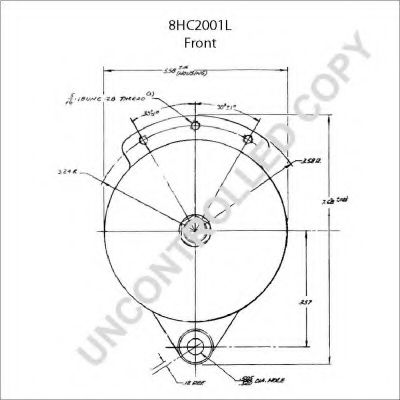 Генератор PRESTOLITE ELECTRIC 8HC2001L