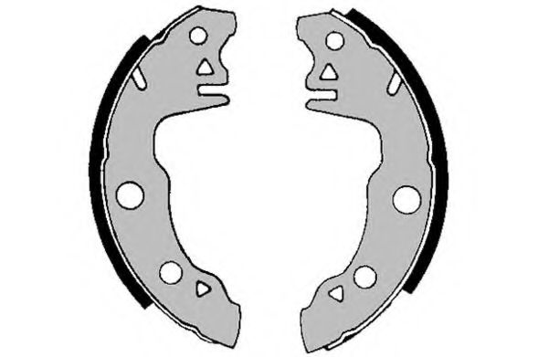 Комплект тормозных колодок RAICAM 2598