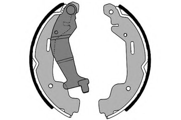 Комплект тормозных колодок RAICAM RA28020