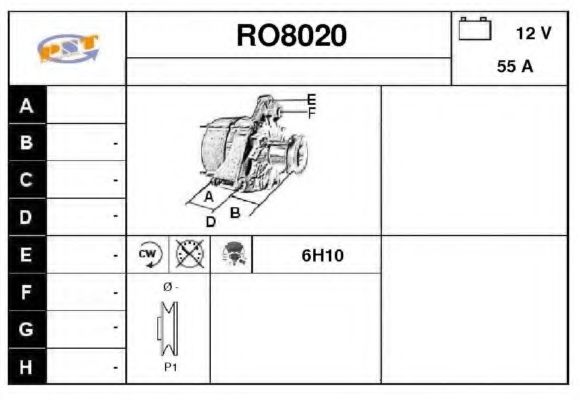 Генератор SNRA RO8020