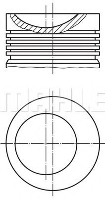 Поршень PERFECT CIRCLE 56 04778 0