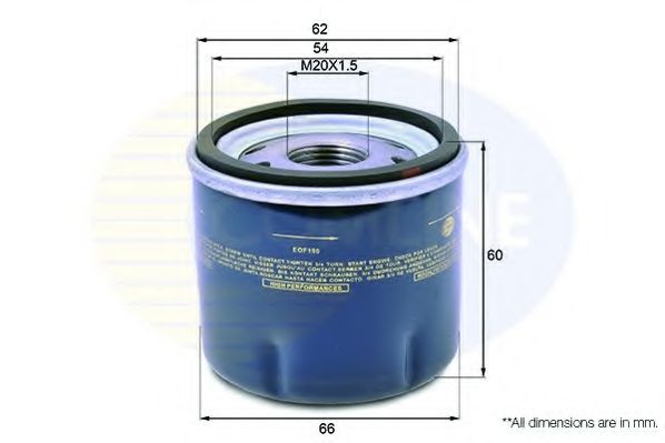 Масляный фильтр COMLINE EOF190