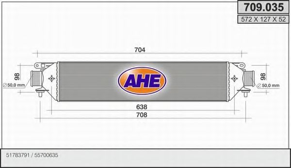 Интеркулер AHE 709.035