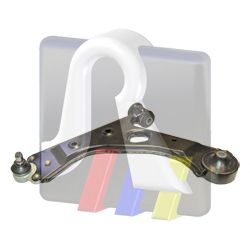 Рычаг независимой подвески колеса, подвеска колеса RTS 96-90394-2