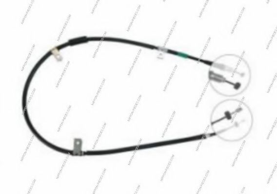 Трос, стояночная тормозная система NPS H292I12
