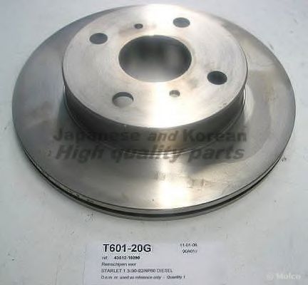 Тормозной диск ASHUKI T601-20G