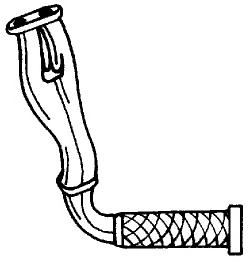 Труба выхлопного газа ANSA 301024