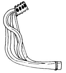 Труба выхлопного газа MTS 16050