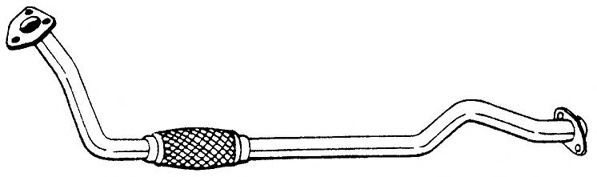Труба выхлопного газа MTS 10105