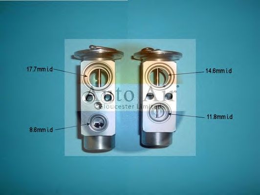 Расширительный клапан, кондиционер AUTO AIR GLOUCESTER 22-8643