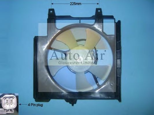 Электродвигатель, вентилятор радиатора AUTO AIR GLOUCESTER 05-1162