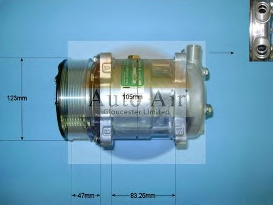 Компрессор, кондиционер SANDEN 6669