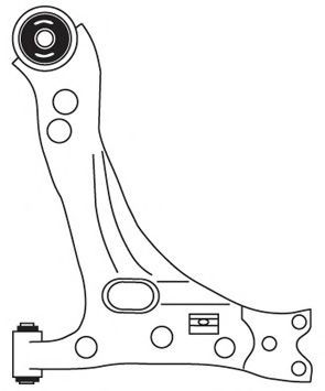 Рычаг независимой подвески колеса, подвеска колеса FRAP 2061