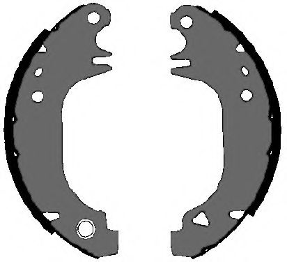 Комплект тормозных колодок VEMA 84495