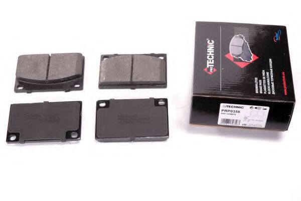 Комплект тормозных колодок, дисковый тормоз PROTECHNIC PRP0356