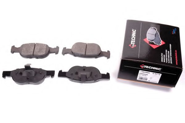 Комплект тормозных колодок, дисковый тормоз PROTECHNIC PRP0395