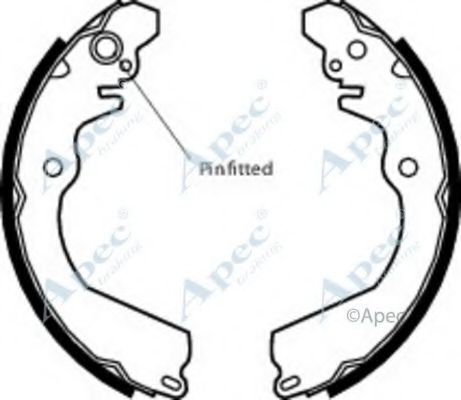 Тормозные колодки APEC braking SHU544