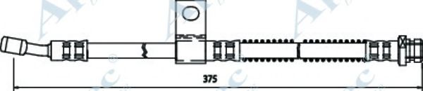 Тормозной шланг PAGID 70541