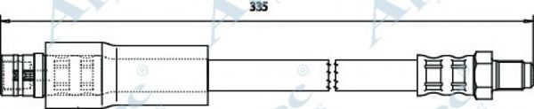 Тормозной шланг APEC braking HOS3765