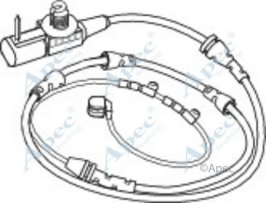 Указатель износа, накладка тормозной колодки APEC braking WIR5230