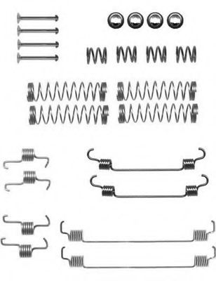 Комплектующие, тормозная колодка MOTAQUIP VMK944