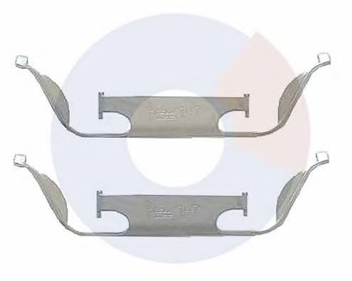 Комплектующие, колодки дискового тормоза CARRAB BRAKE PARTS 2285