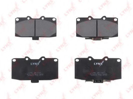 Комплект тормозных колодок, дисковый тормоз ALLIED NIPPON ADB3829