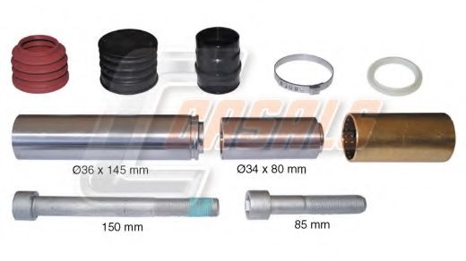 Ремкомплект, тормозной суппорт CASALS MD640