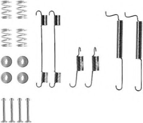 Комплектующие, тормозная колодка HELLA PAGID 8DZ 355 200-591