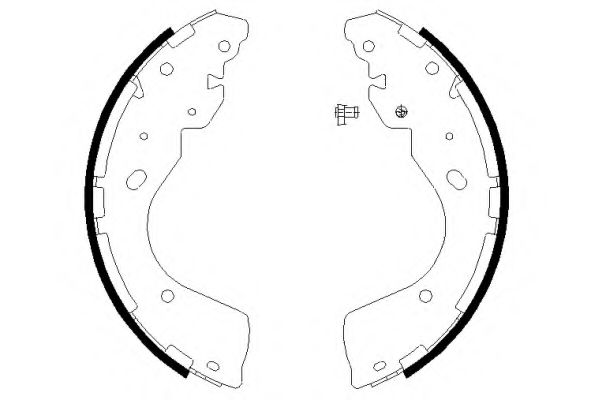 Комплект тормозных колодок HELLA PAGID 8DB 355 022-011