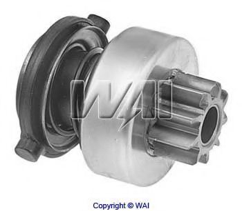 Привод с механизмом свободного хода, стартер WAIglobal 54-9144