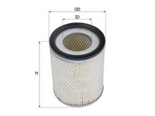 Воздушный фильтр SAKURA  Automotive A1502