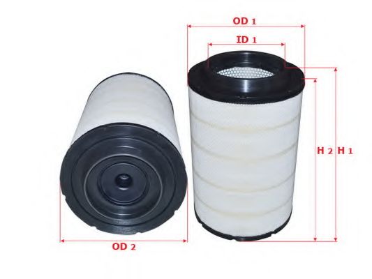 Воздушный фильтр SAKURA  Automotive A-68530