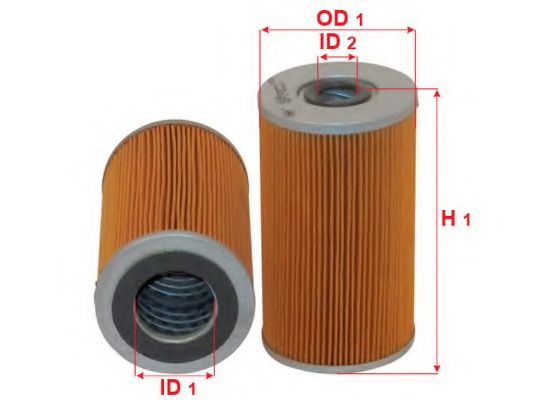 Масляный фильтр SAKURA  Automotive O-1801