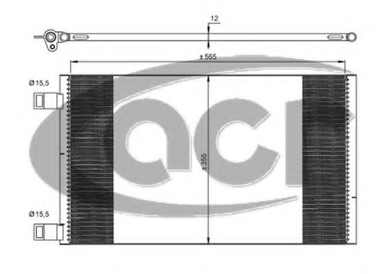 Конденсатор, кондиционер ACR 300664