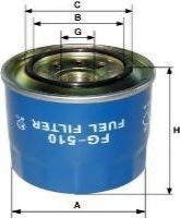 Топливный фильтр GOODWILL FG 510