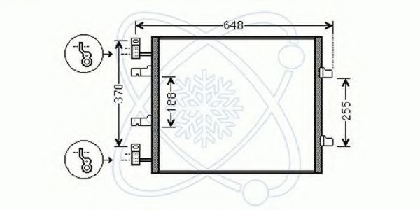Конденсатор, кондиционер WEBASTO 35845