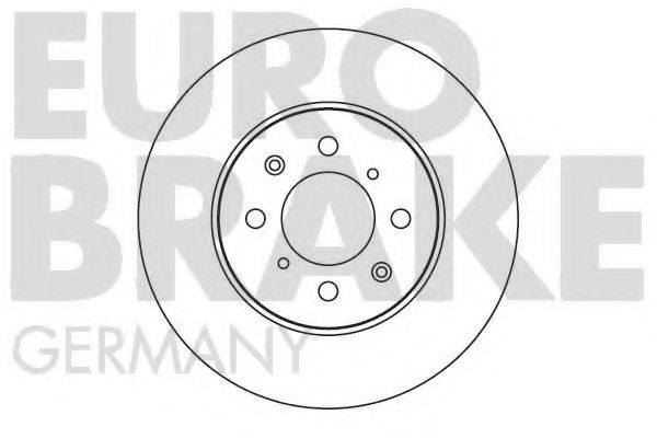 Тормозной диск EUROBRAKE 5815204012