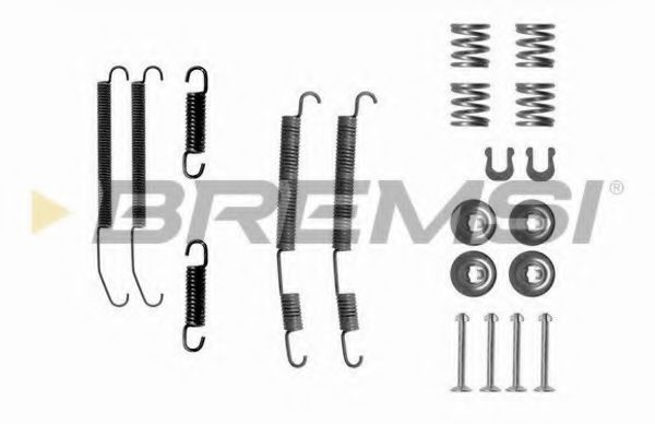 Комплектующие, тормозная колодка BREMSI SK0760