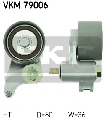 Натяжной ролик, ремень ГРМ SKF VKM 79006